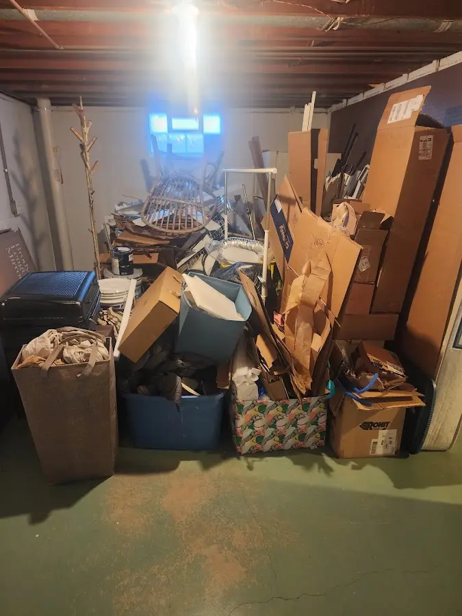 Roll-off dumpster container at job site for Yard Waste Dumpster Rental in Sullivan City